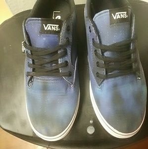 Vans size 8 custom style low tops